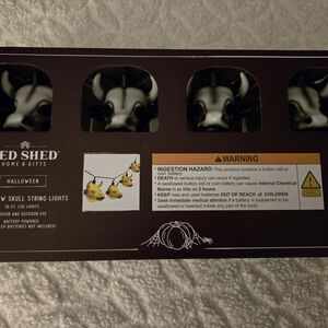 Cow Skull String Lights